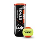 DUNLOP Mini Tennis STAGE 2 orange Tennisb&auml;lle 3er Dose