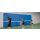 Ballwand AIR Tennis blau 5 x 1,80 m