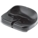 Tribünensitz Compact schwarz (RAL 9017)