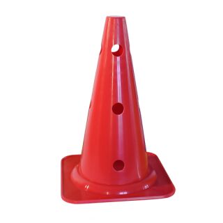 Markierungskegel T mit Löchern, 40 cm rot
