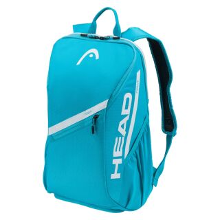 HEAD Tennisrucksack Tour Backpack 25L BL für 2 Tennisschläger Blau