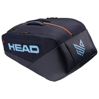 HEAD Tennistasche Pro Racquet Bag XL NV Jannik Sinner für 12 Tennisschläger Navy